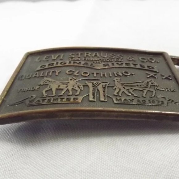 Levi Strauss & Co. Advertising Belt Buckle - Picture 2 of 8